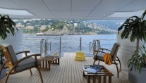 Yacht OBSESSION - Main Aft Deck